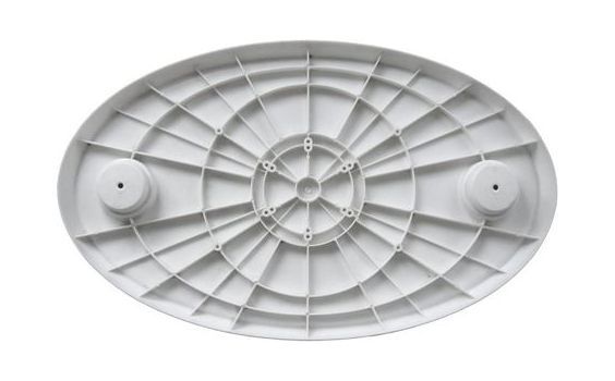 картинка Столешница овальная пластиковая 450х750 мм