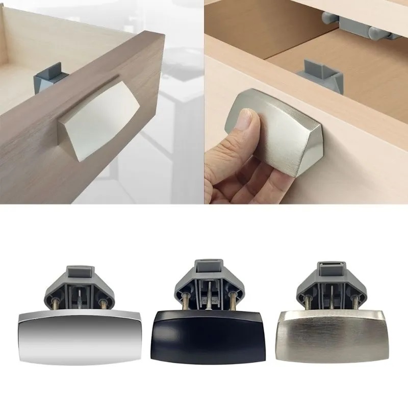 картинка Ручка-замок мебельная BL07-CH (зеркальный)