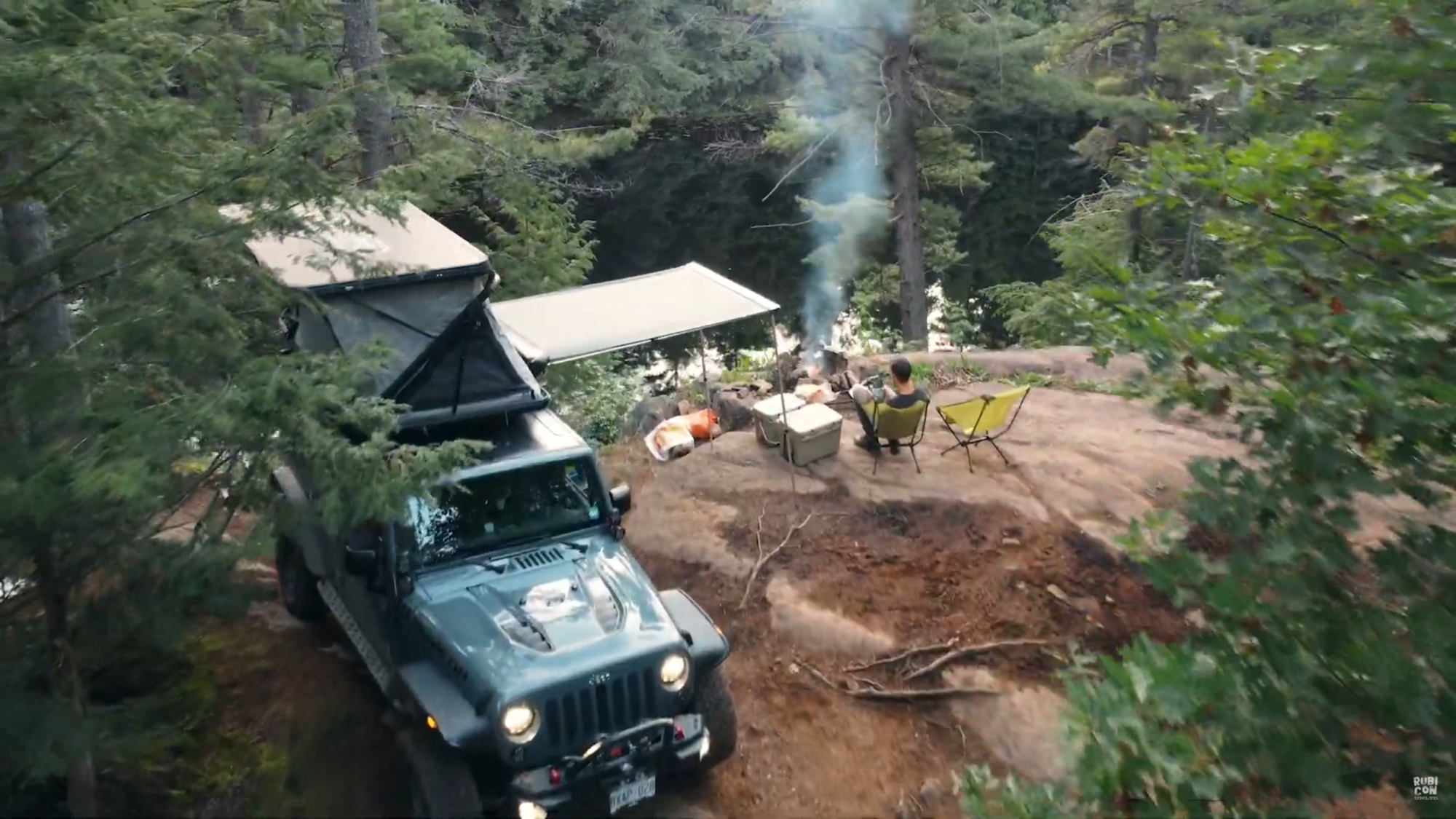 картинка Палатка на крышу автомобиля Wild Land Rock Cruiser 140