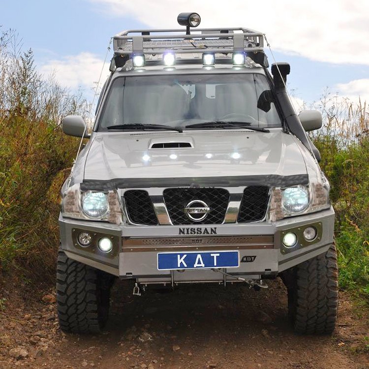 картинка Передний силовой бампер со съемным кенгурином Nissan Patrol