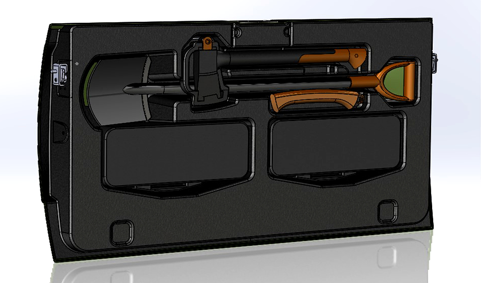 картинка Платформа грузовая выкатная UAZ Pickup (УАЗ Пикап) 2010- CSUAZ.03