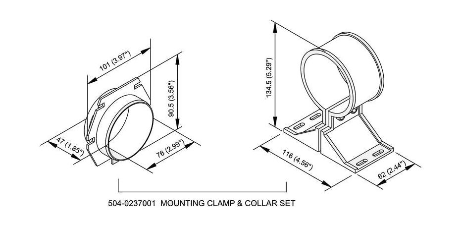 картинка Вентилятор электрический 12 В, 5А, 3679 л/мин, с кронштейном