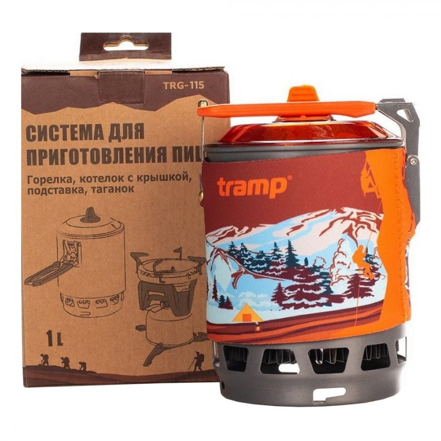 картинка Система для приготовления пищи 1л. (Оранжевый)