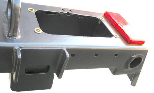 картинка Бампер задний УАЗ Хантер стандарт, лифт 65 03.106.01 OJ