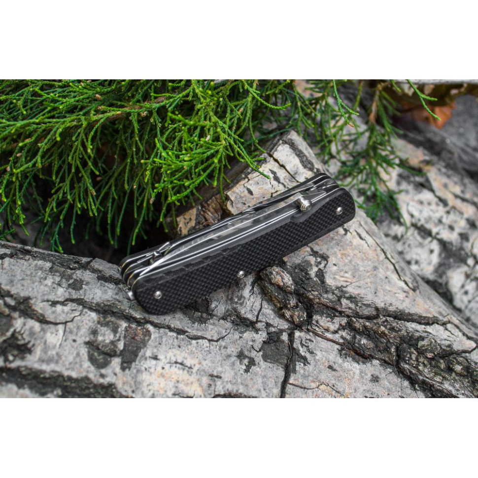 картинка Нож multi-functional Ruike Trekker LD31-B черный