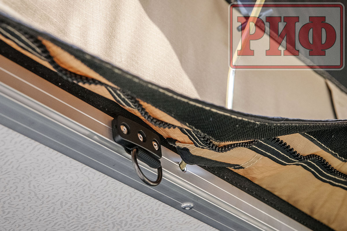 картинка Палатка на крышу автомобиля РИФ Soft RT02-140, тент песочный