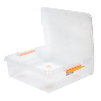 картинка Короб для хранения IRIS THIN BOX 35л, прозрачный