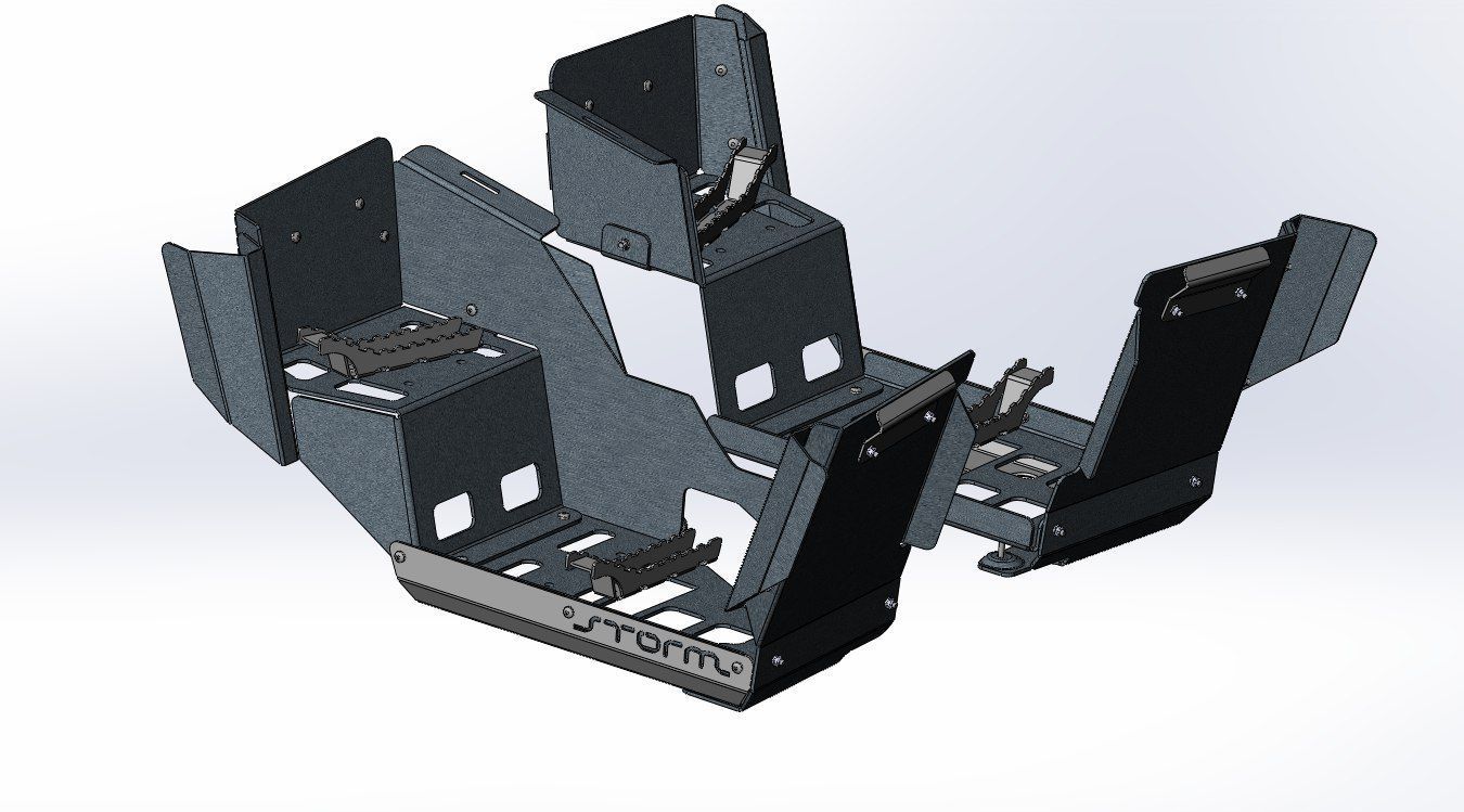 картинка Пороги усиленные ODES Pathcross 650/850/1000 L