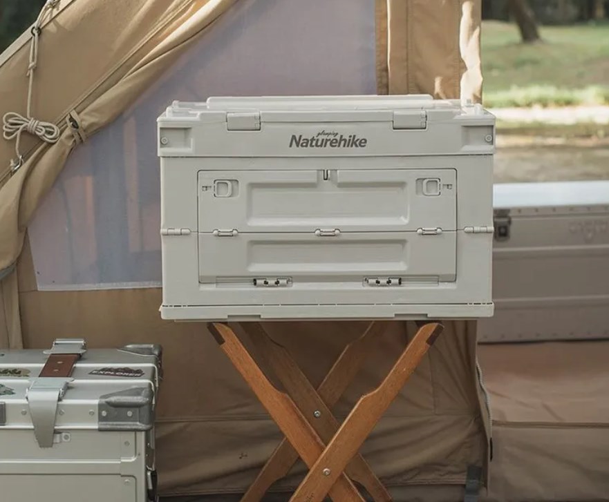 картинка Ящик туристический Naturehike 50 л, трансформер, серый