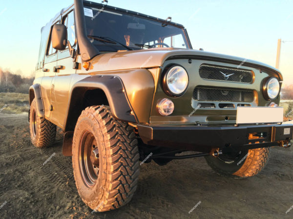 картинка Расширители колёсных арок FENDERS для УАЗ Хантер под нерезанные арки колёс