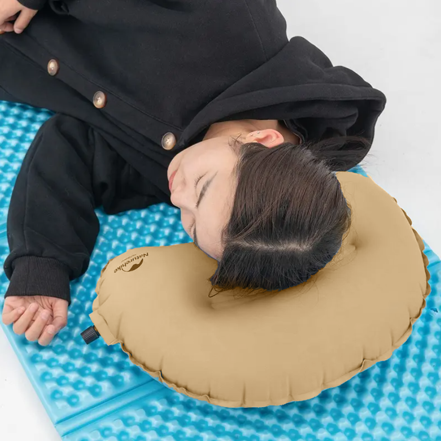 картинка Подушка самонадувающаяся Naturehike 45х30х11 см, (Хаки)