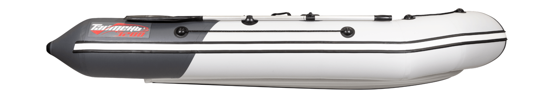 картинка Надувная лодка ПВХ, Таймень NX 3200 НДНД, св.серый/графит