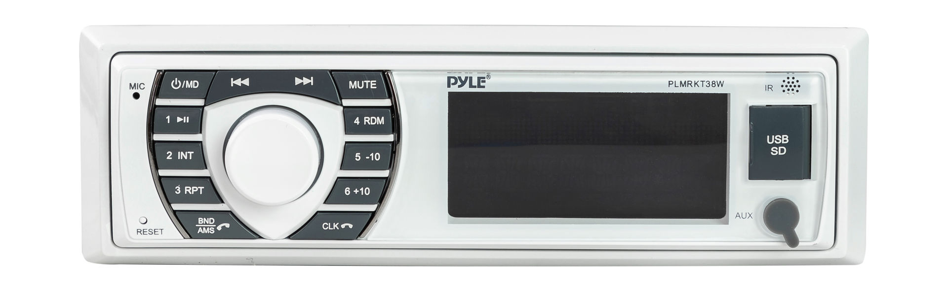 картинка Морская акустика 1DIN PYLE PLMRKT38W, комплект