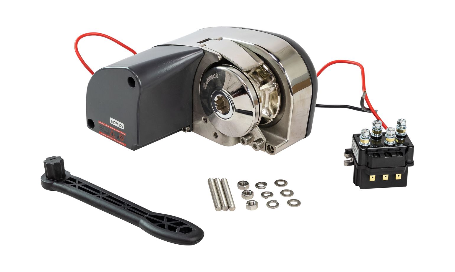 картинка Лебедка якорная Italwinch IKI 800Вт, 12 В, цепь 6мм