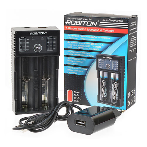 картинка Зарядное устройство Robiton MasterCharger 2B Plus