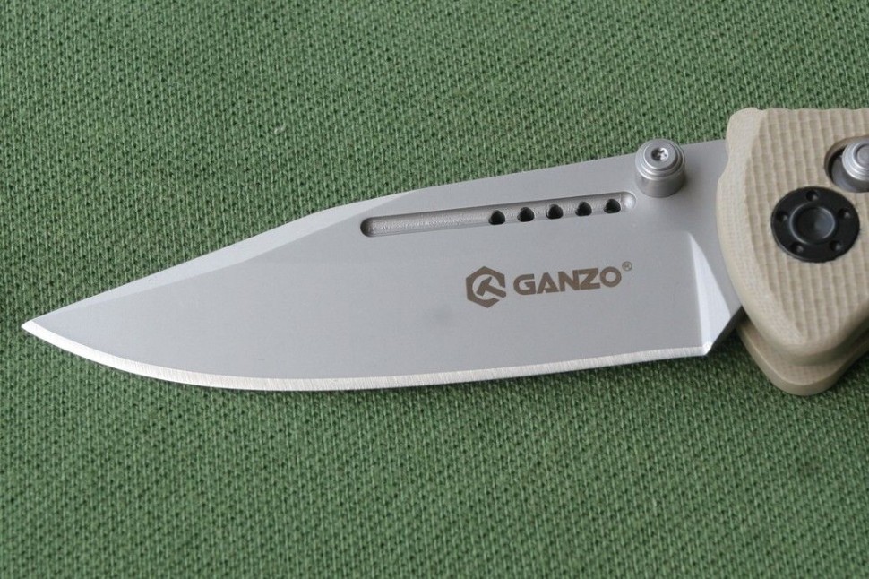 картинка Нож Ganzo G702 желтый