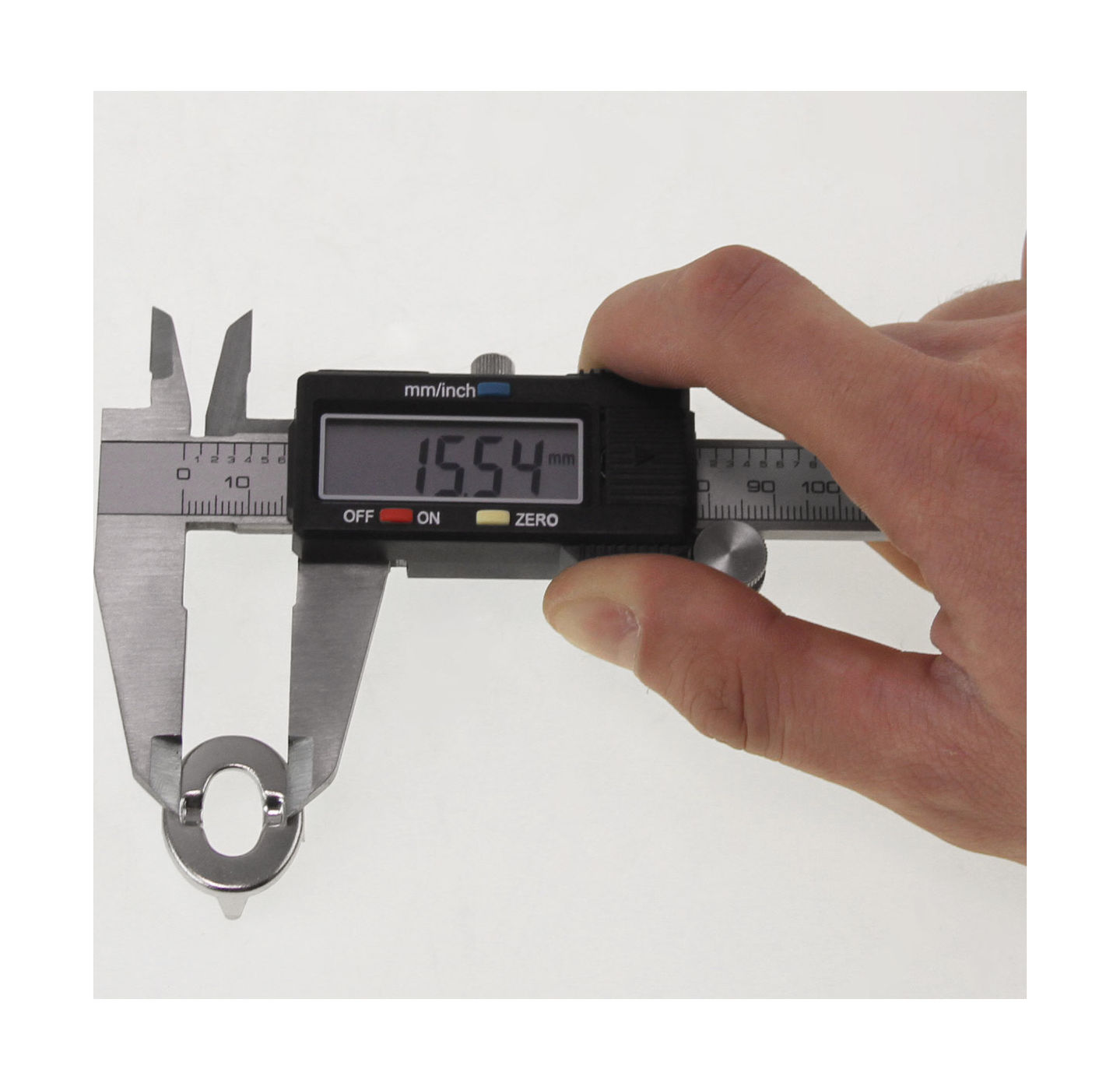 картинка Люверс под поворотную застежку DOT, никелир. латунь