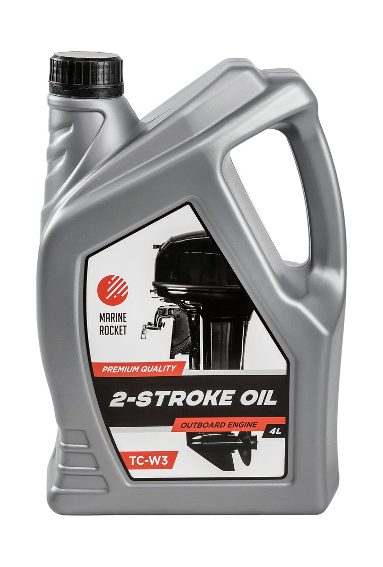 картинка Масло 2-тактное минеральное TC-W3 Marine Rocket 4 л.