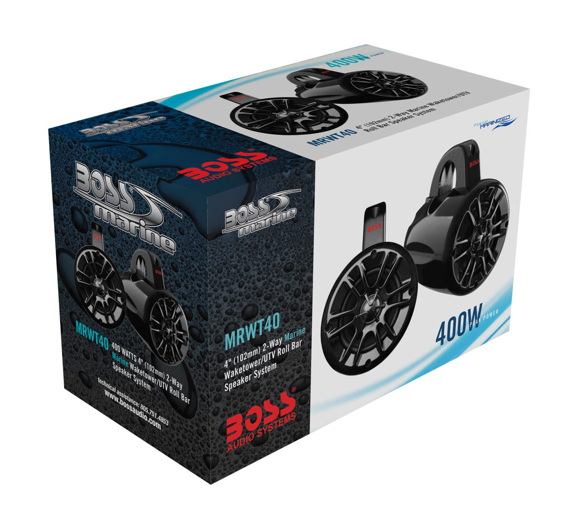 Морская акустика на таргу BOSS MRWT40
