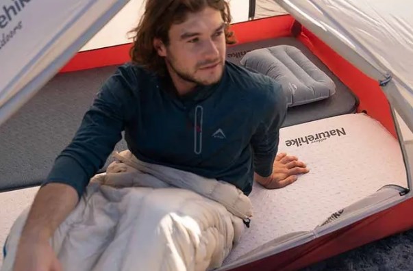 картинка Коврик самонадувающийся Naturehike, 200x65x3 см, серый