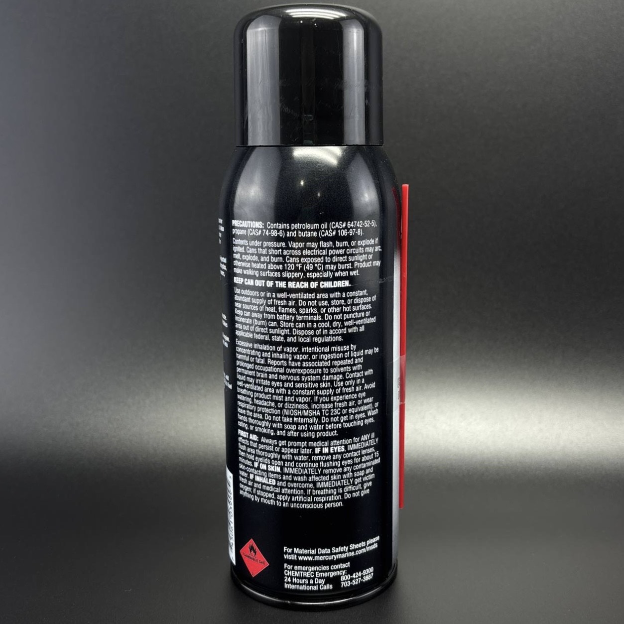 картинка Спрей-смазка консервирующая 340 г Storage seal (12OZ@6) Quicksilver (Fogging oil)