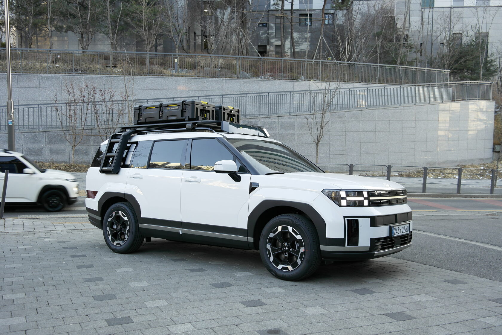 картинка Багажник экспедиционный STORM Roof Rack для Hyundai SantaFe (2024)