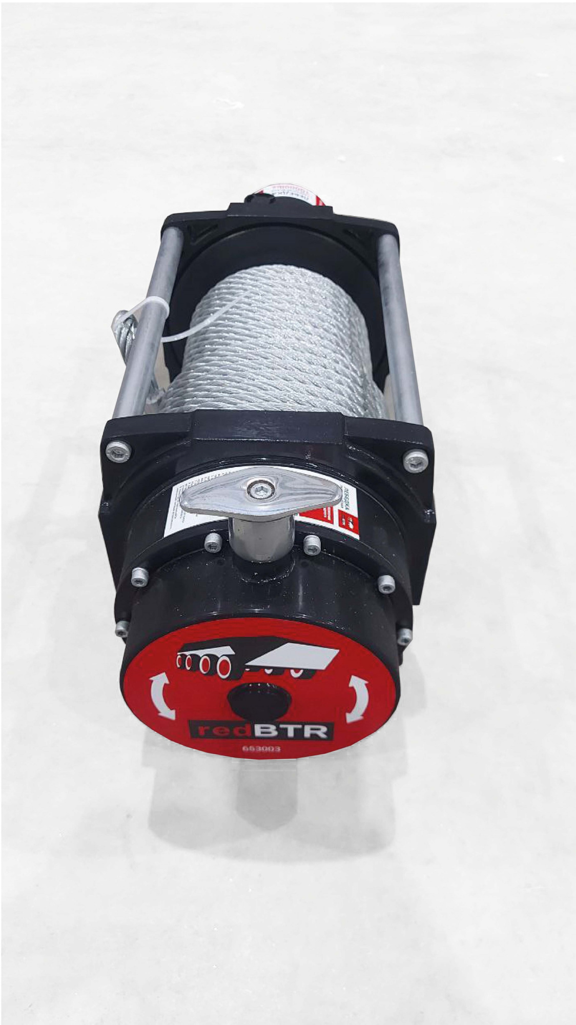 картинка Гидравлическая лебедка redBTR 10000lbs, стальной трос 10мм