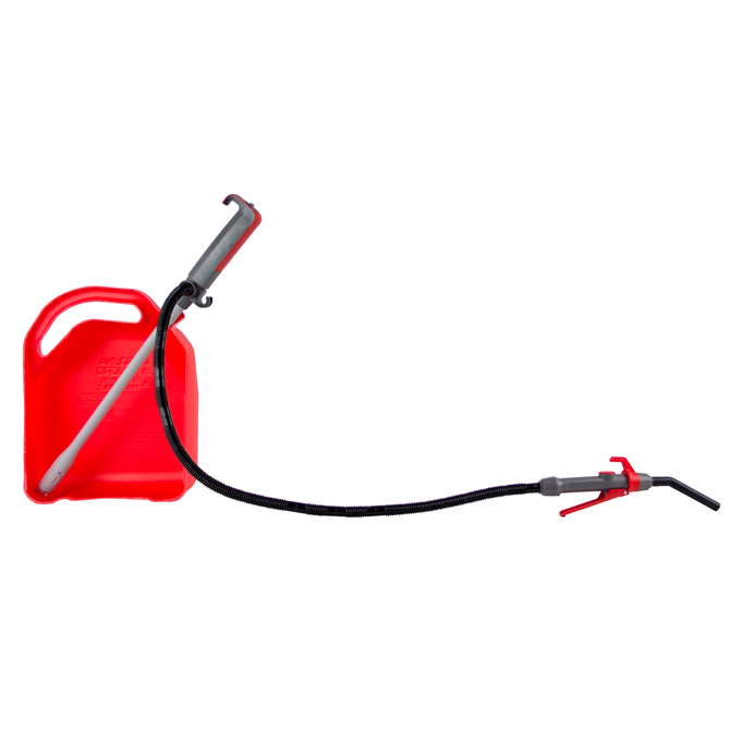 картинка Насос TREP01 для бензина на батарейках с пистолетом (9 л/мин)