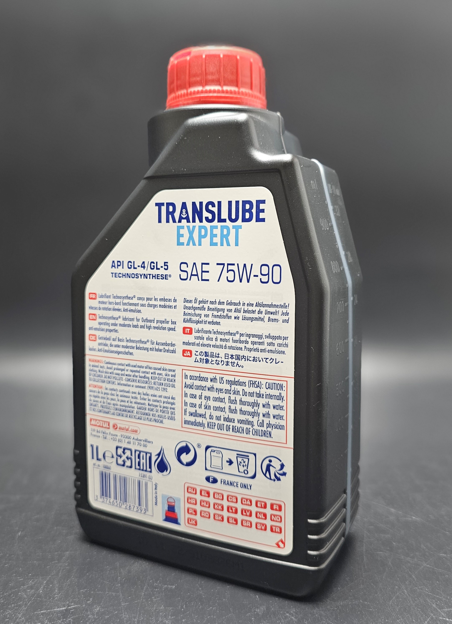 картинка Масло редукторное Motul Translube Expert Sae 75w-90 1л