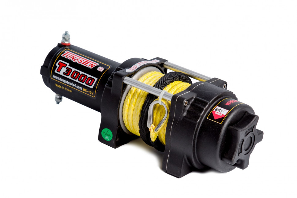 Лебедка Tungsten Winch 3000 синтетика, радиопульт
