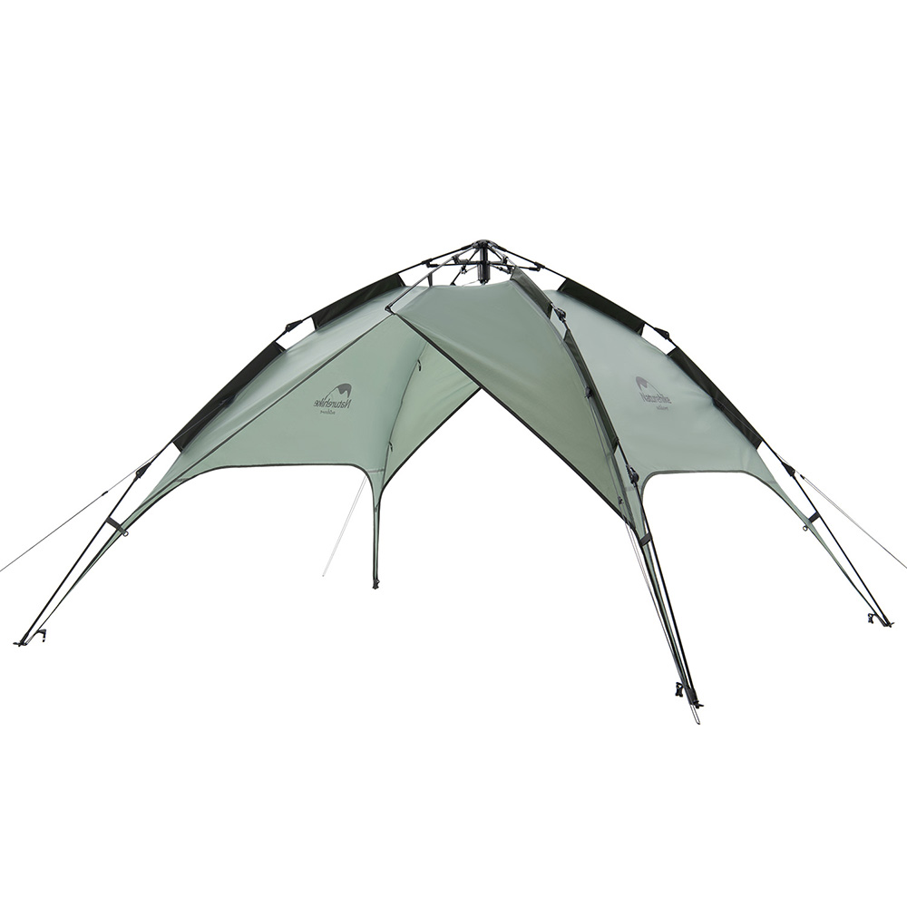 Палатка Naturehike автоматическая NH21ZP008, трехместная, серо-зеленая, 6927595777442