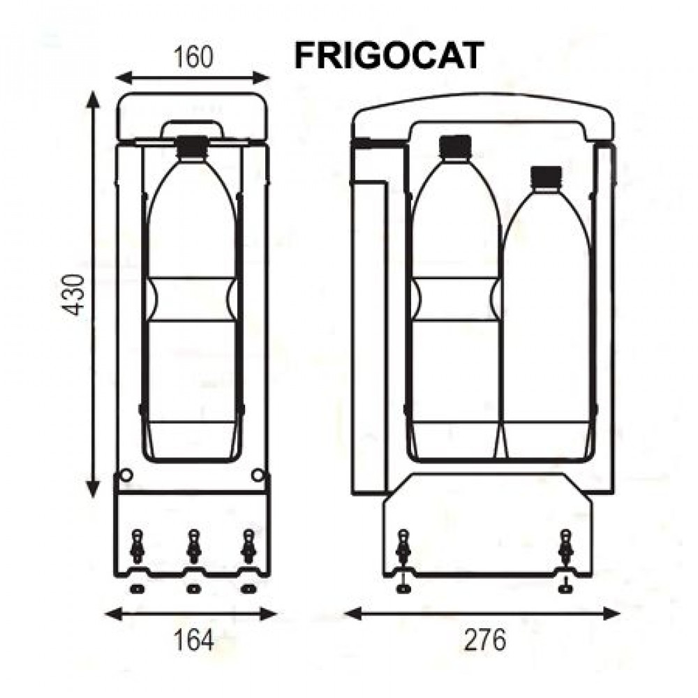 картинка Термоэлектрический автохолодильник Indel B Frigocat 24V