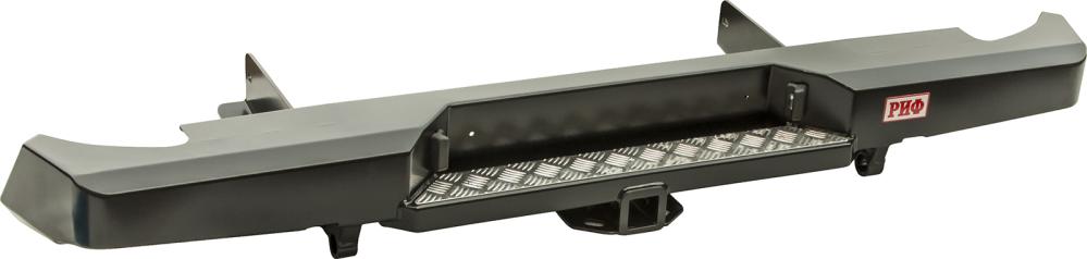 картинка Бампер задний РИФ VW Amarok с квадратом под фаркоп