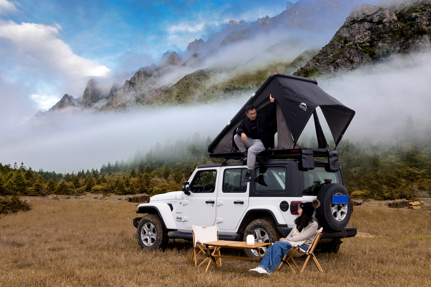 картинка Палатка на крышу автомобиля Wild Land Bush Cruiser 120