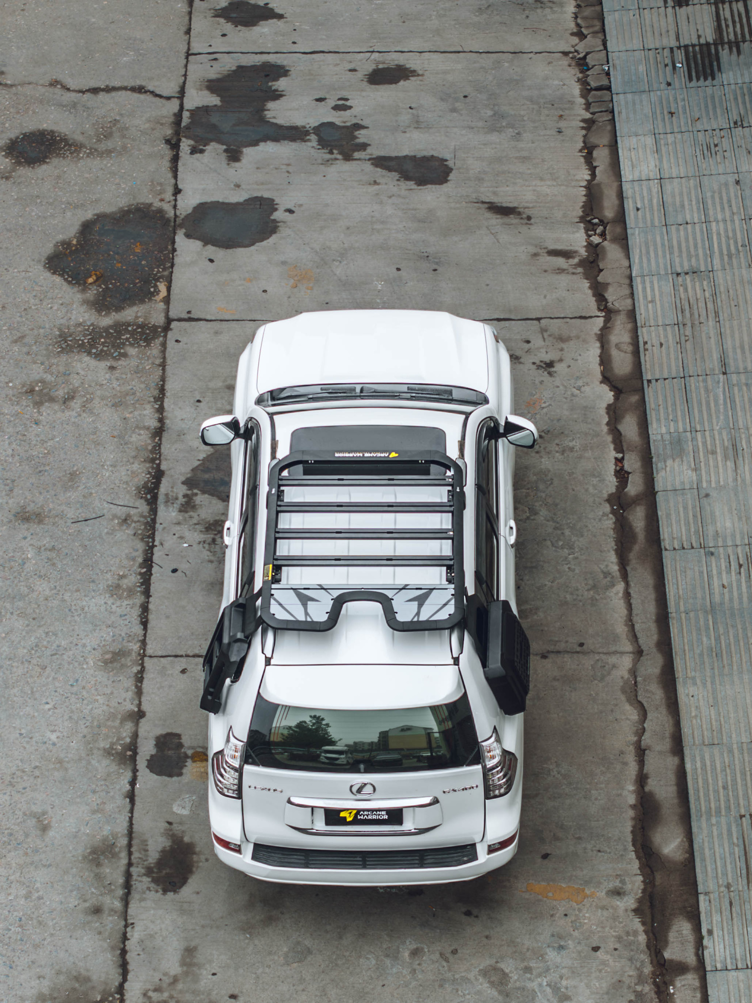 картинка Багажник экспедиционный STORM Roof Rack для LEXUS GX460 (2004-2015)