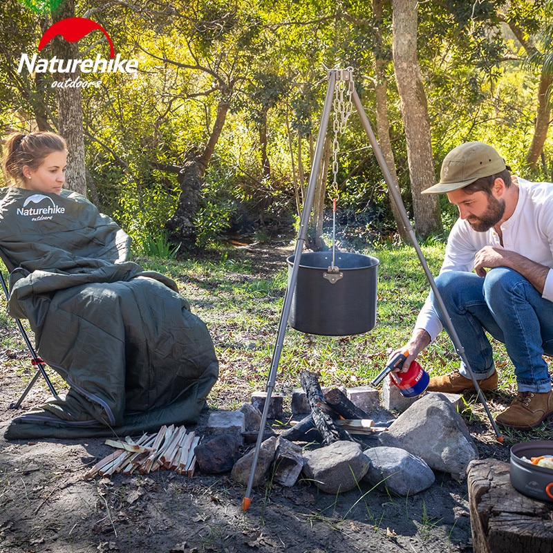 картинка Тренога Naturehike H026 NH19CJ004 для пикника серый, 6927595738283