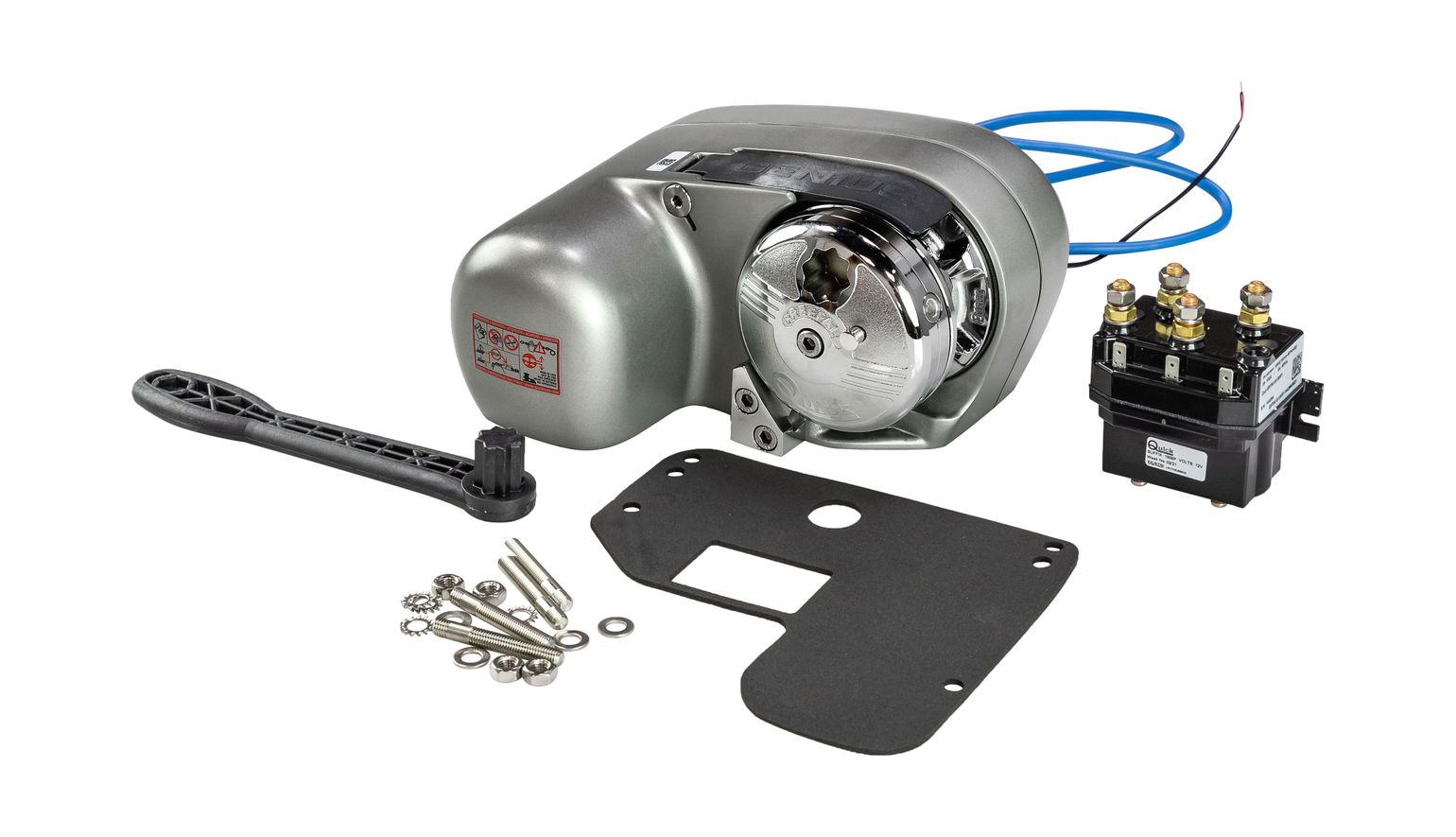 картинка Лебедка якорная Quick Genius GP2 1200F, 12 В, цепь 6мм