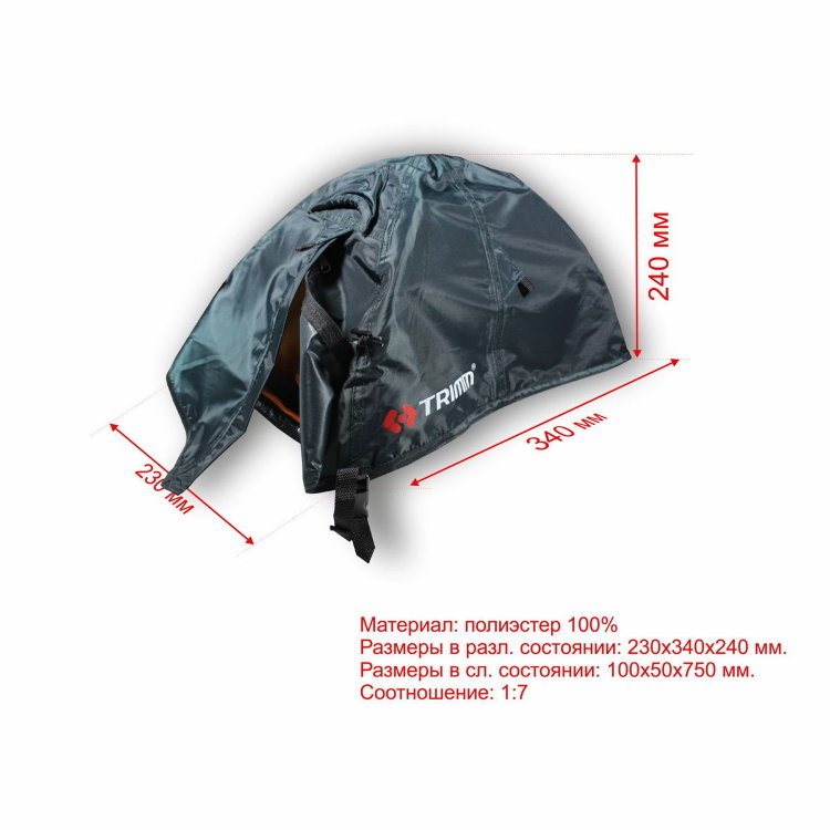 картинка Миниатюрная палатка Trimm COMET, зеленый 2+1