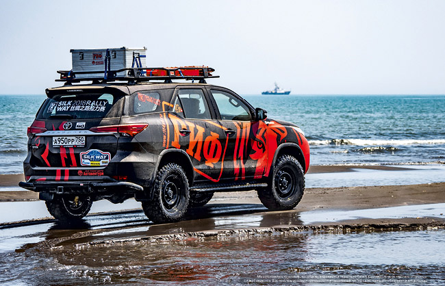 картинка Багажник (корзина) РИФ 1200х2100 мм для Toyota Fortuner 2015+