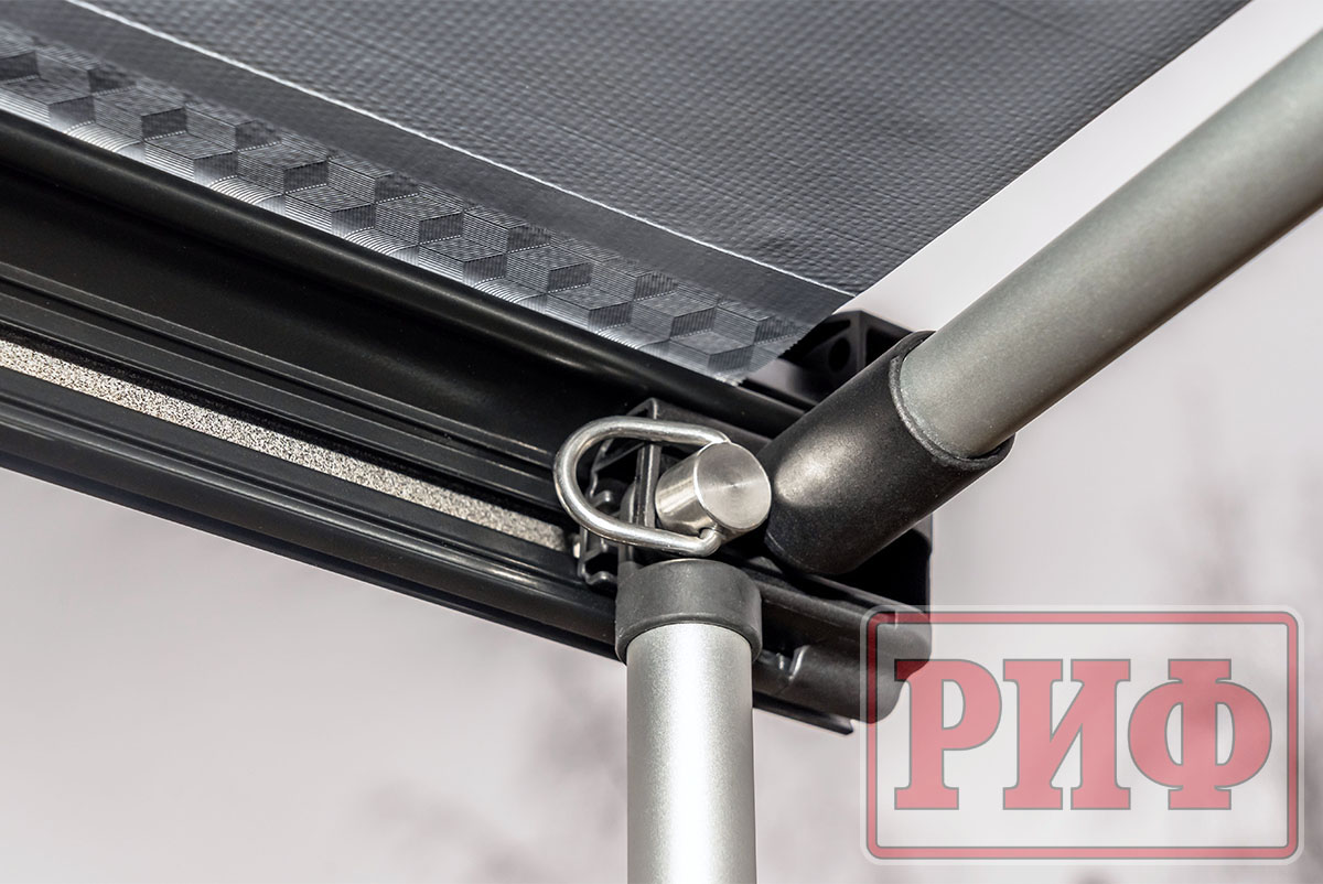 картинка Маркиза автомобильная РИФ 2,13х2,5 м полуавтомат (винил) темно-серая