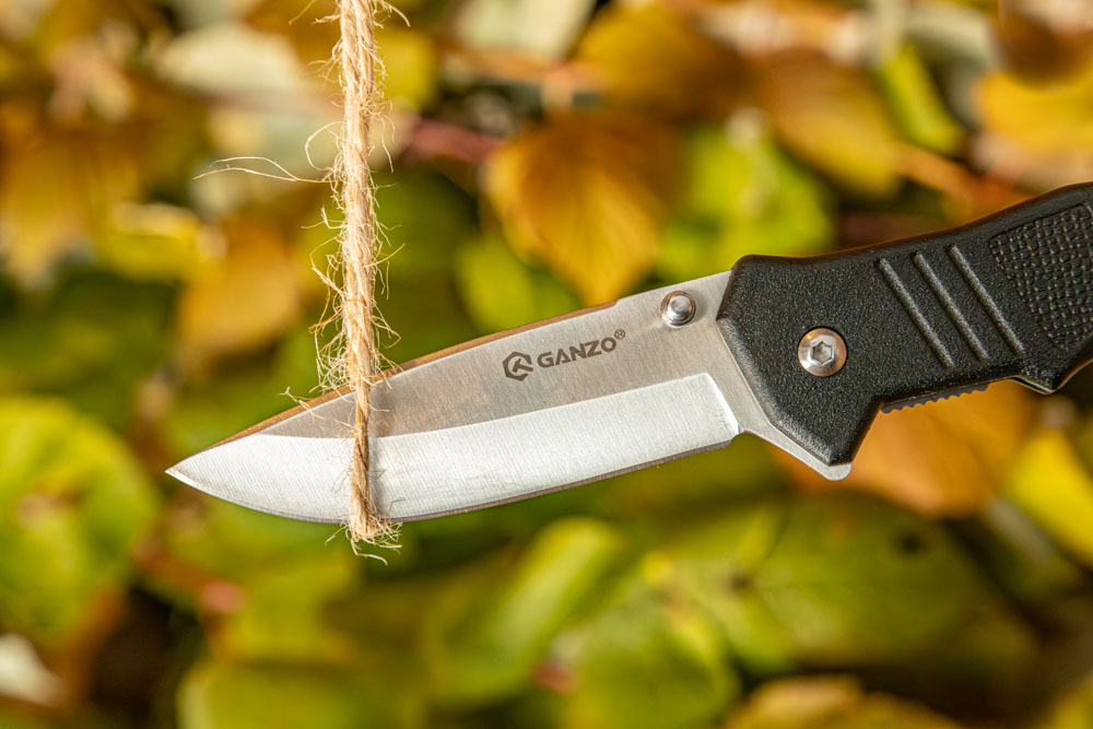Нож складной Ganzo G616 черный