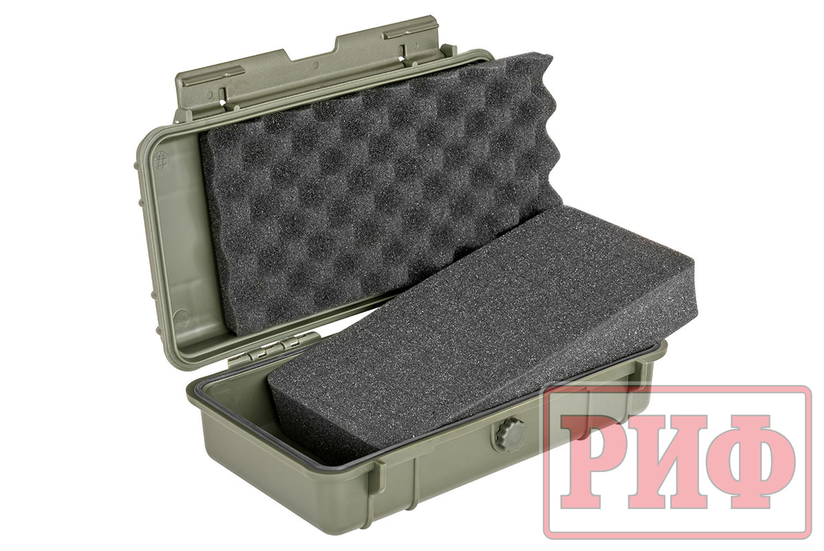 Кейс РИФ 237x137х70 мм IP67, цвет Хаки