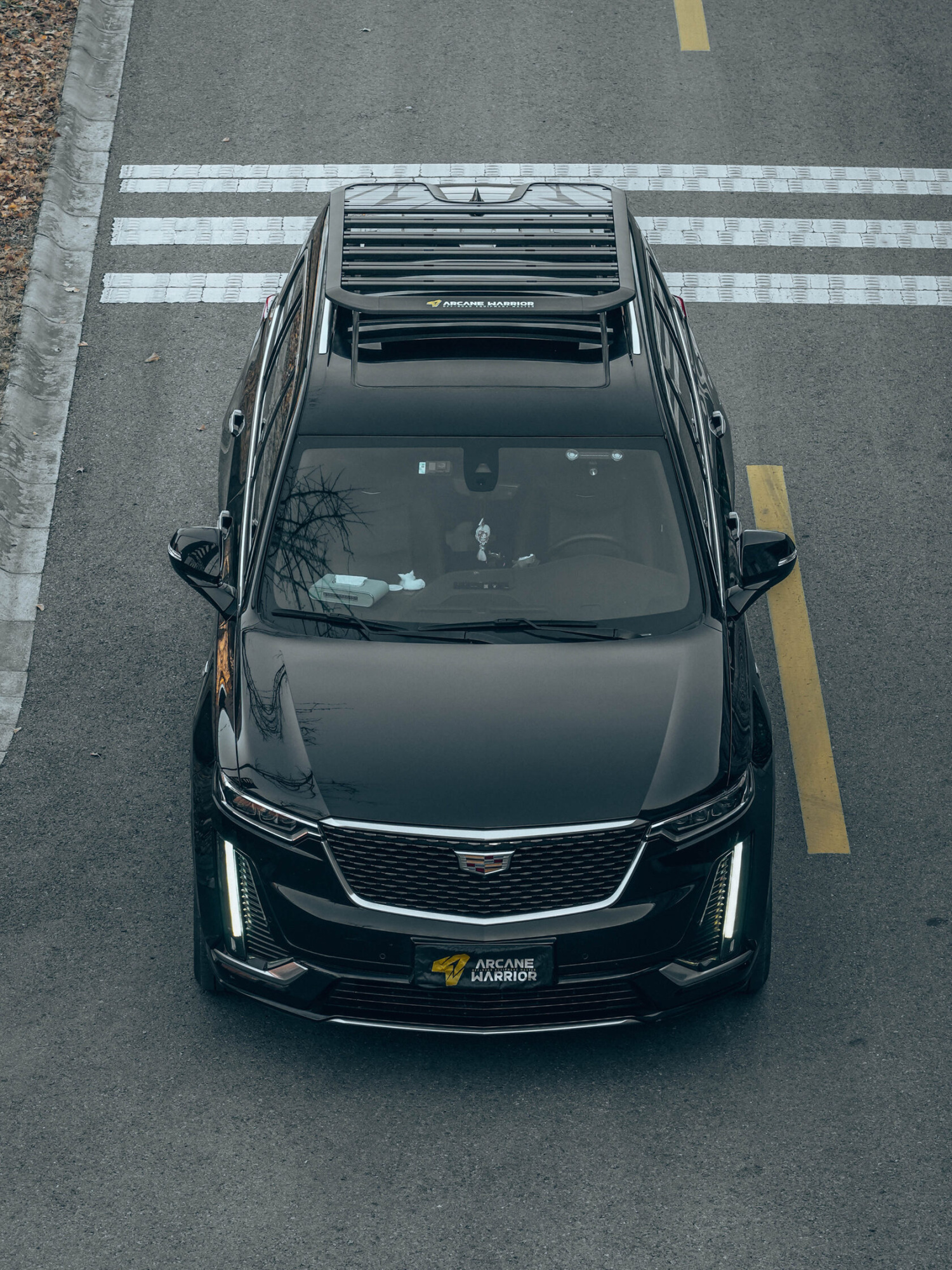 картинка Багажник экспедиционный STORM Roof Rack для Cadillac XT6 (2016-2024)