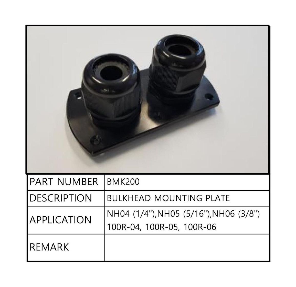 картинка Муфта для гидравлических шлангов через переборку, Sea First