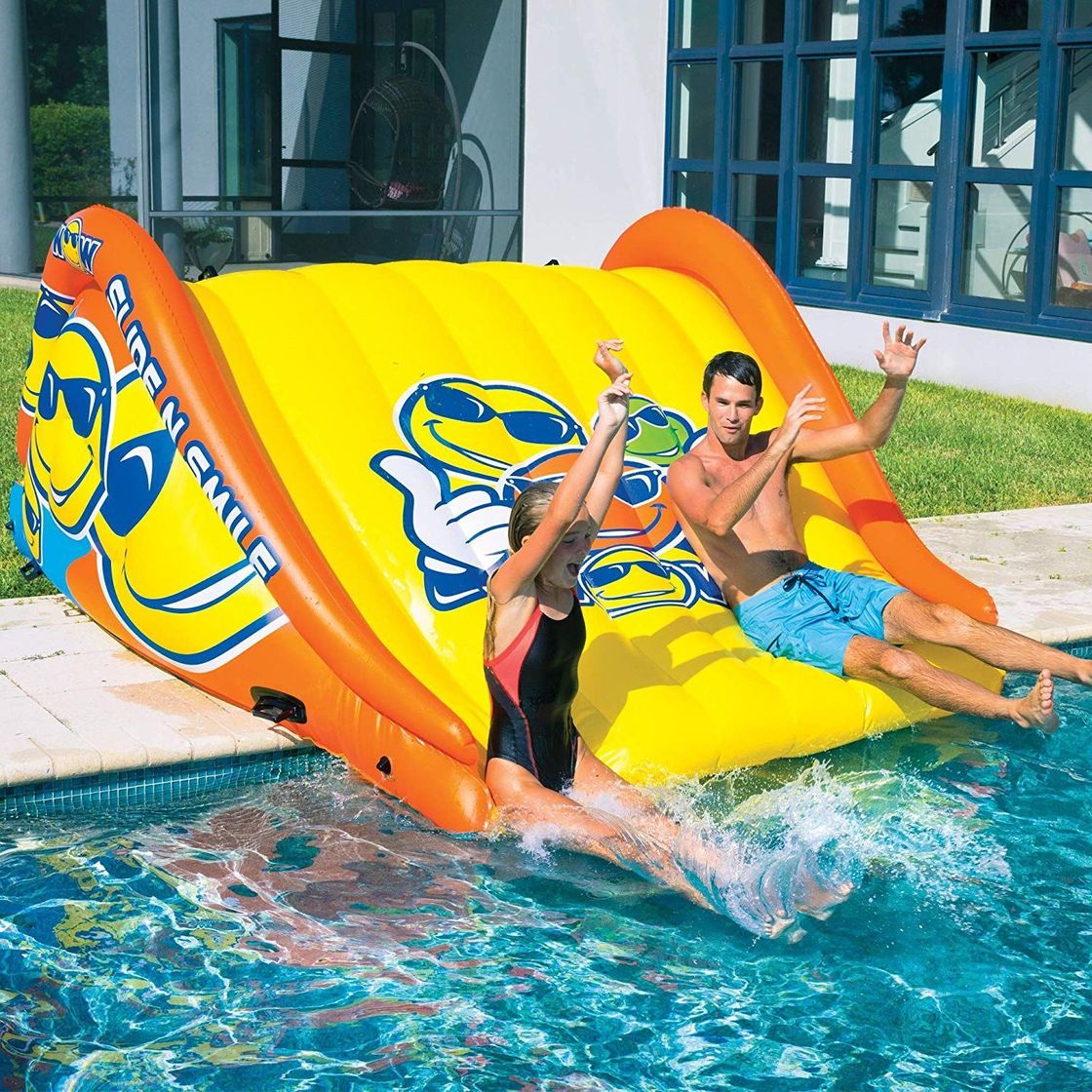 картинка Горка водная надувная Slide N Smile