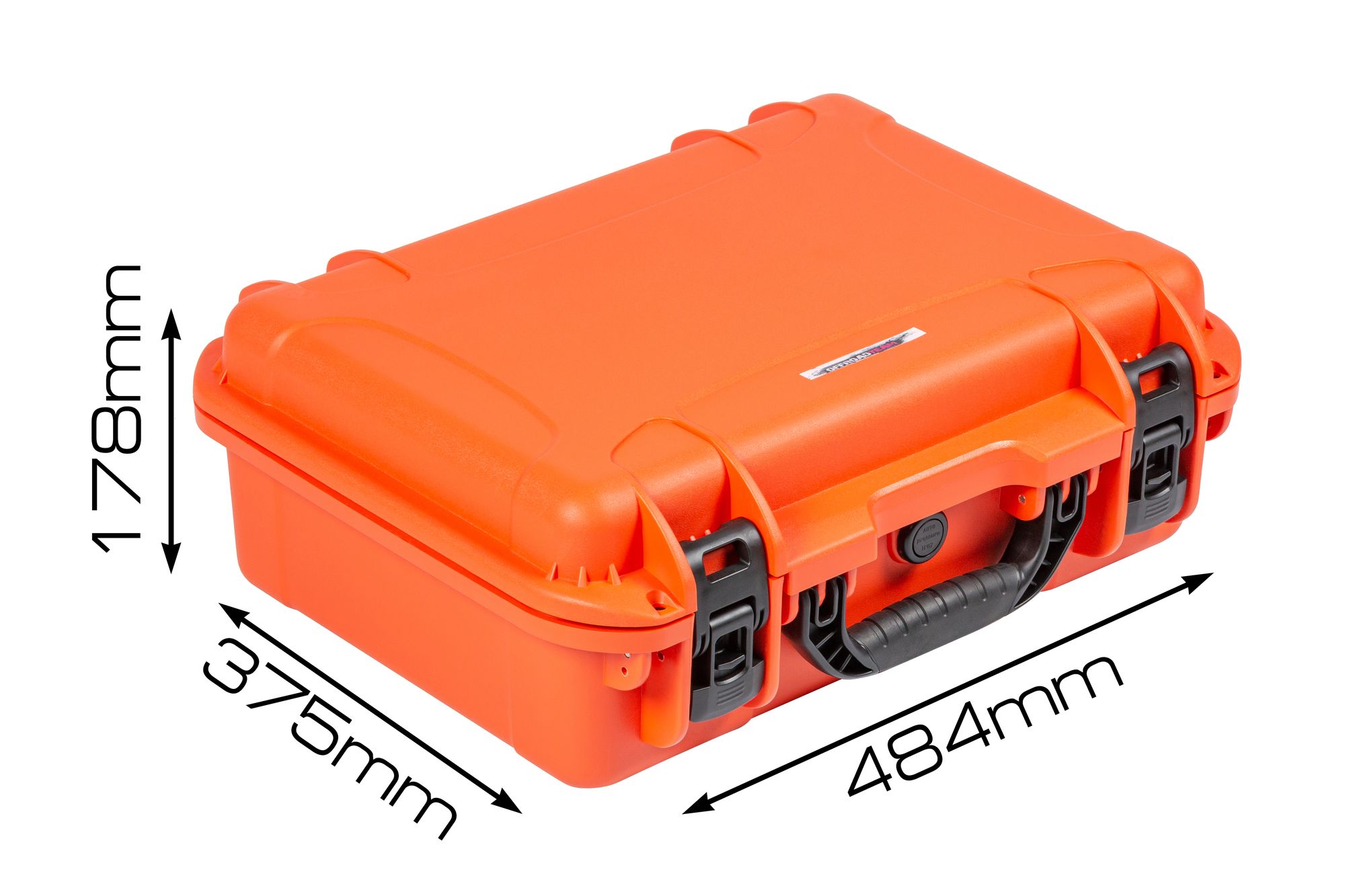 Кейс OffRoadTeam Element EL613310 ЧЕРНЫЙ, внутри 442*303*160мм, IP65