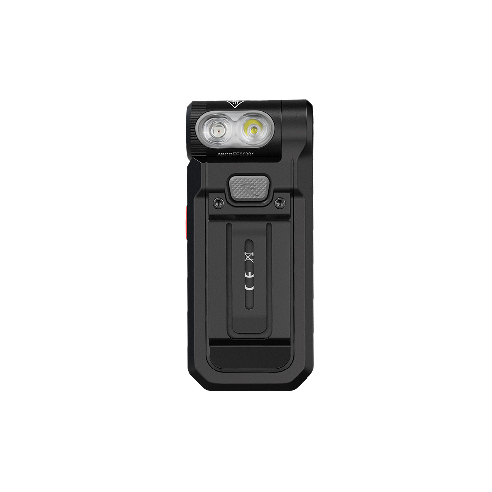 Фонарь Fenix многофункциональный SW05R-RED с красной подсветкой, черный