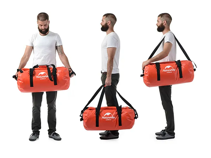 картинка Гермосумка Naturehike 90 л ПВХ (красная)