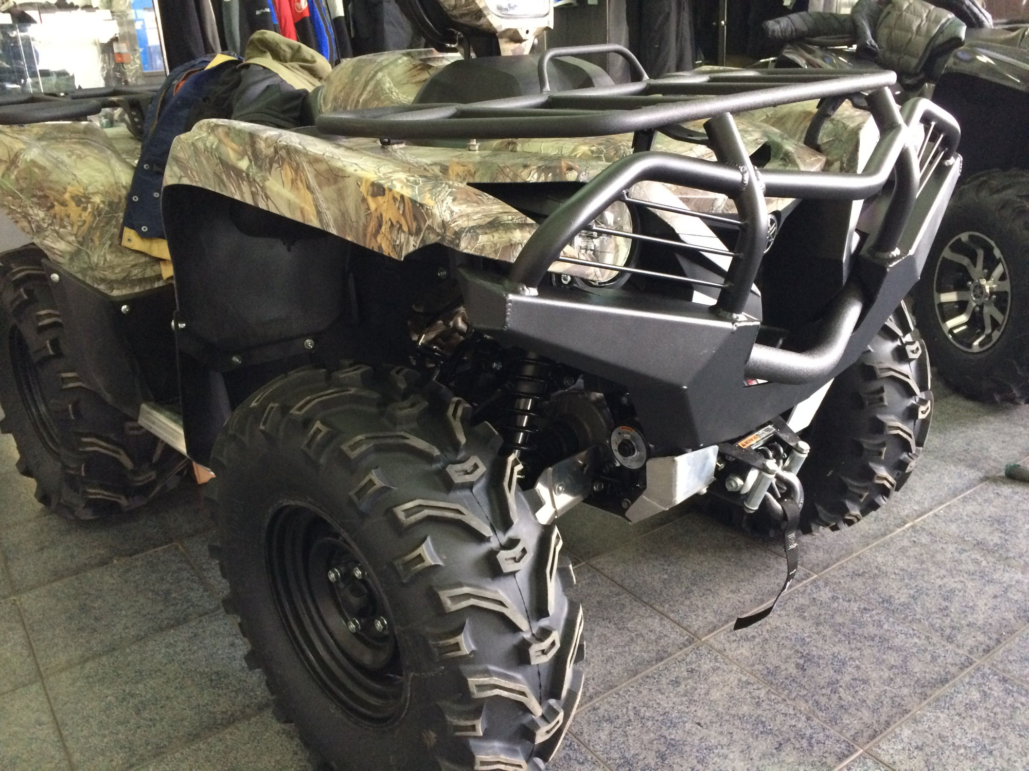 картинка Бампер передний для YAMAHA Grizzly 700