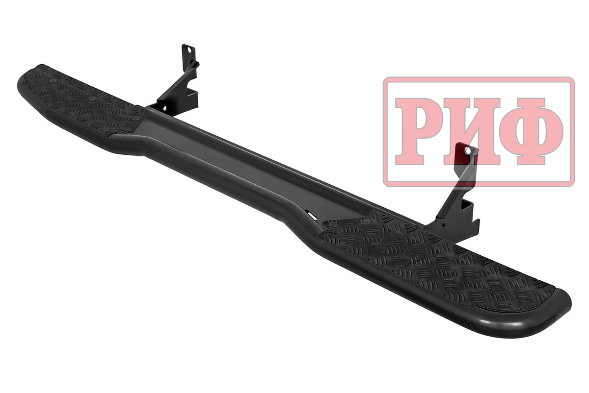 картинка Пороги РИФ силовые Toyota Land Cruiser Prado 120 черные